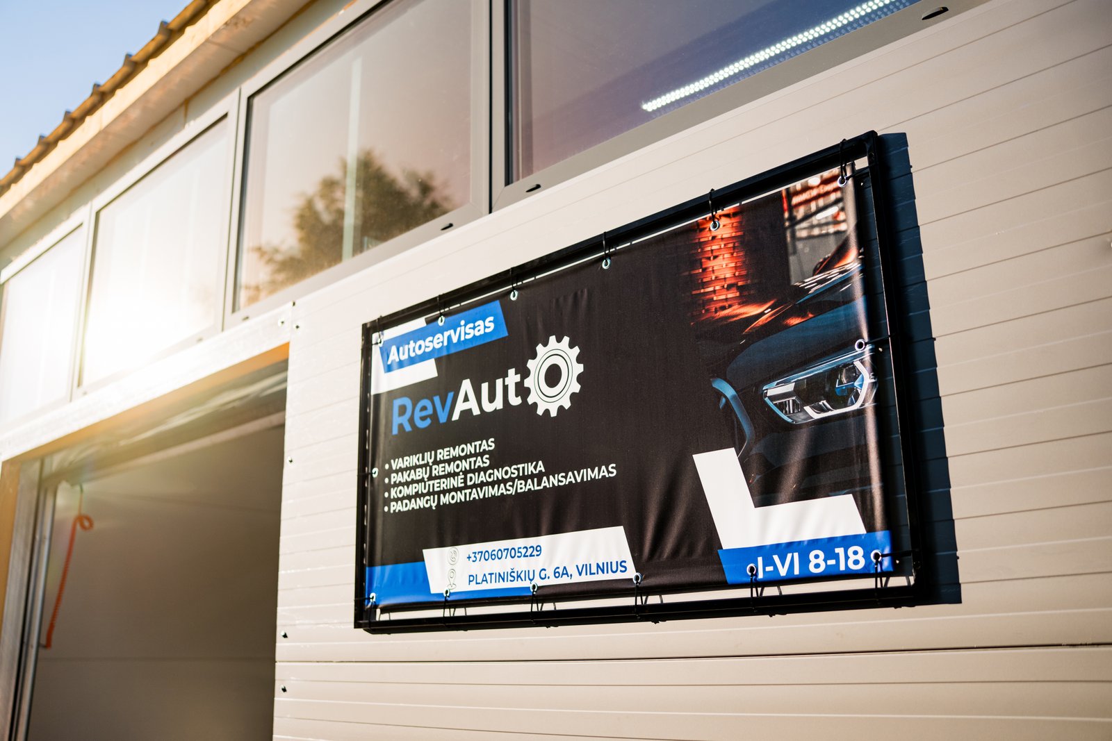 RevAuto autoservisas Vilniuje