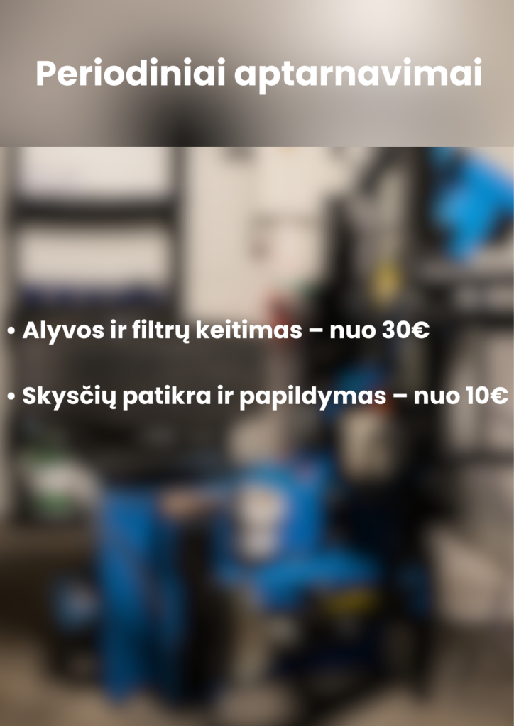 periodiniai aptarnavimai