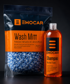 Ewocar Contact Wash Set - Shampoo & Wash Mitt Rinkinys