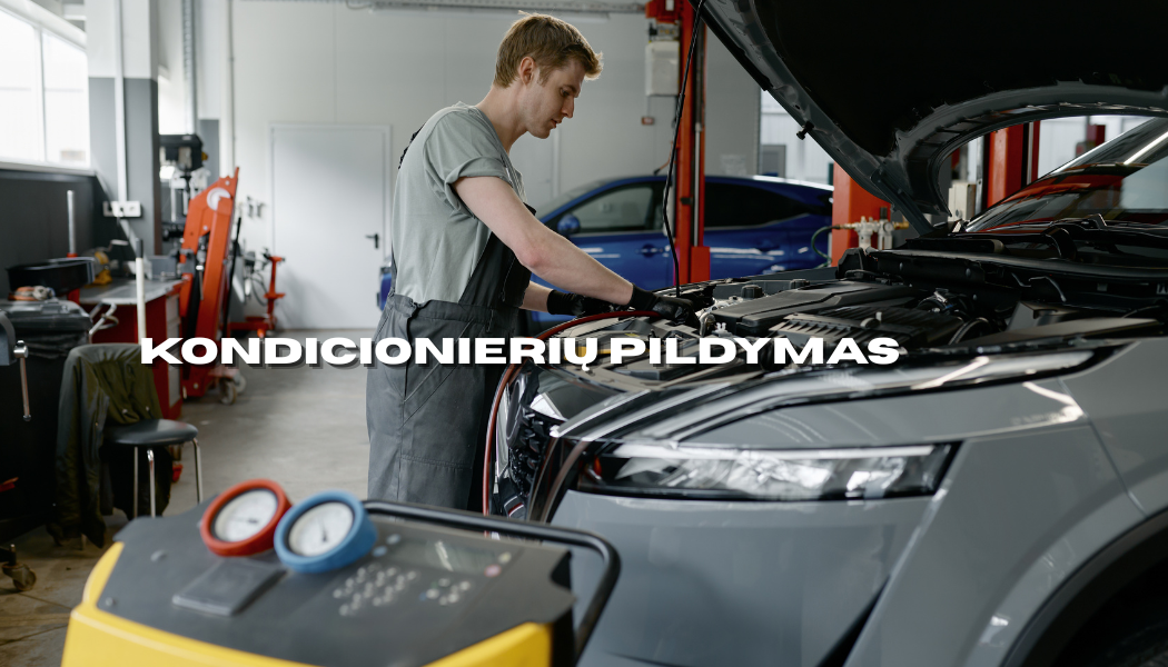 Automobilio kondicionieriaus diagnostika ir remontas RevAuto servise